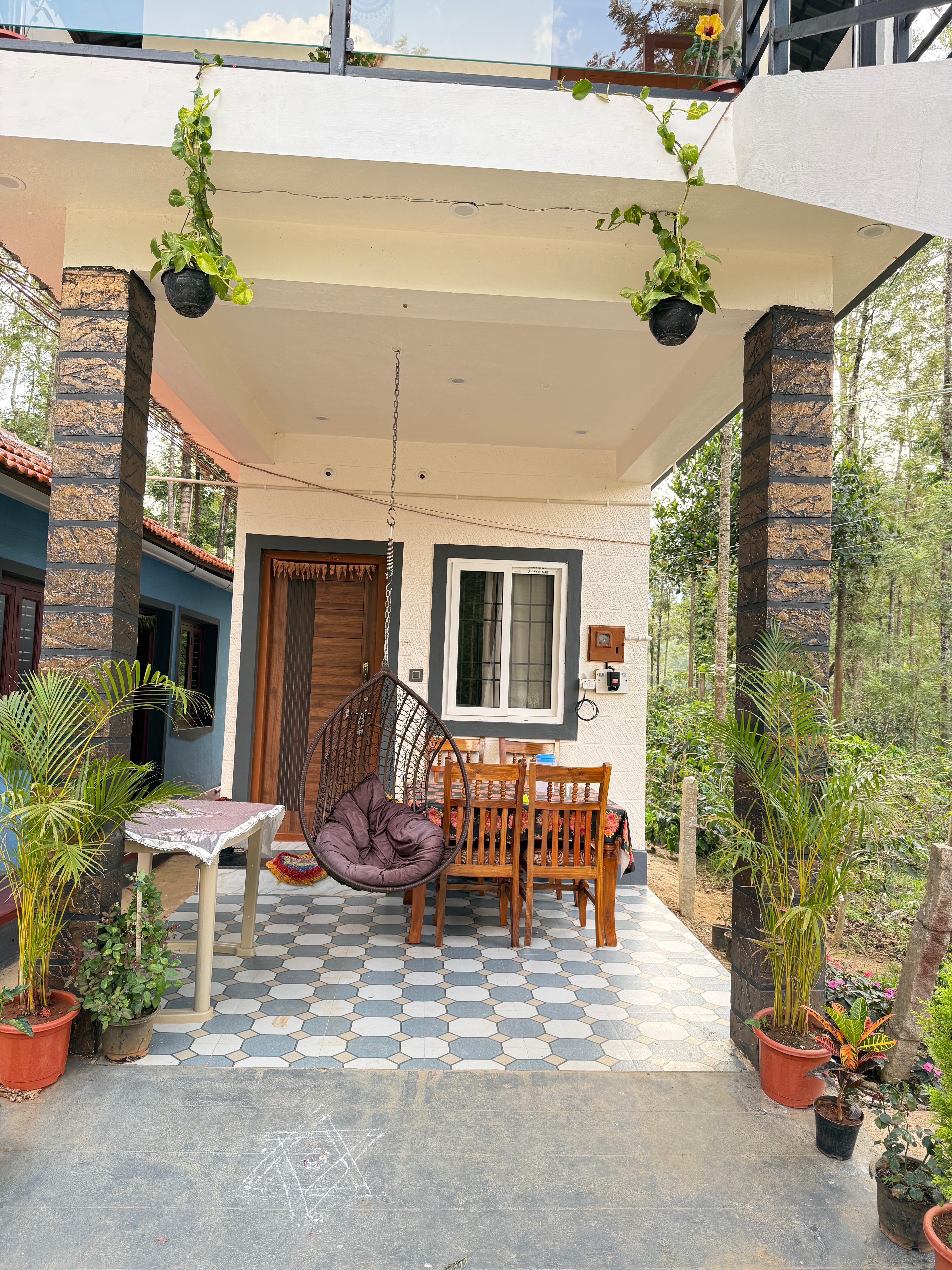 Outdoor dining experience