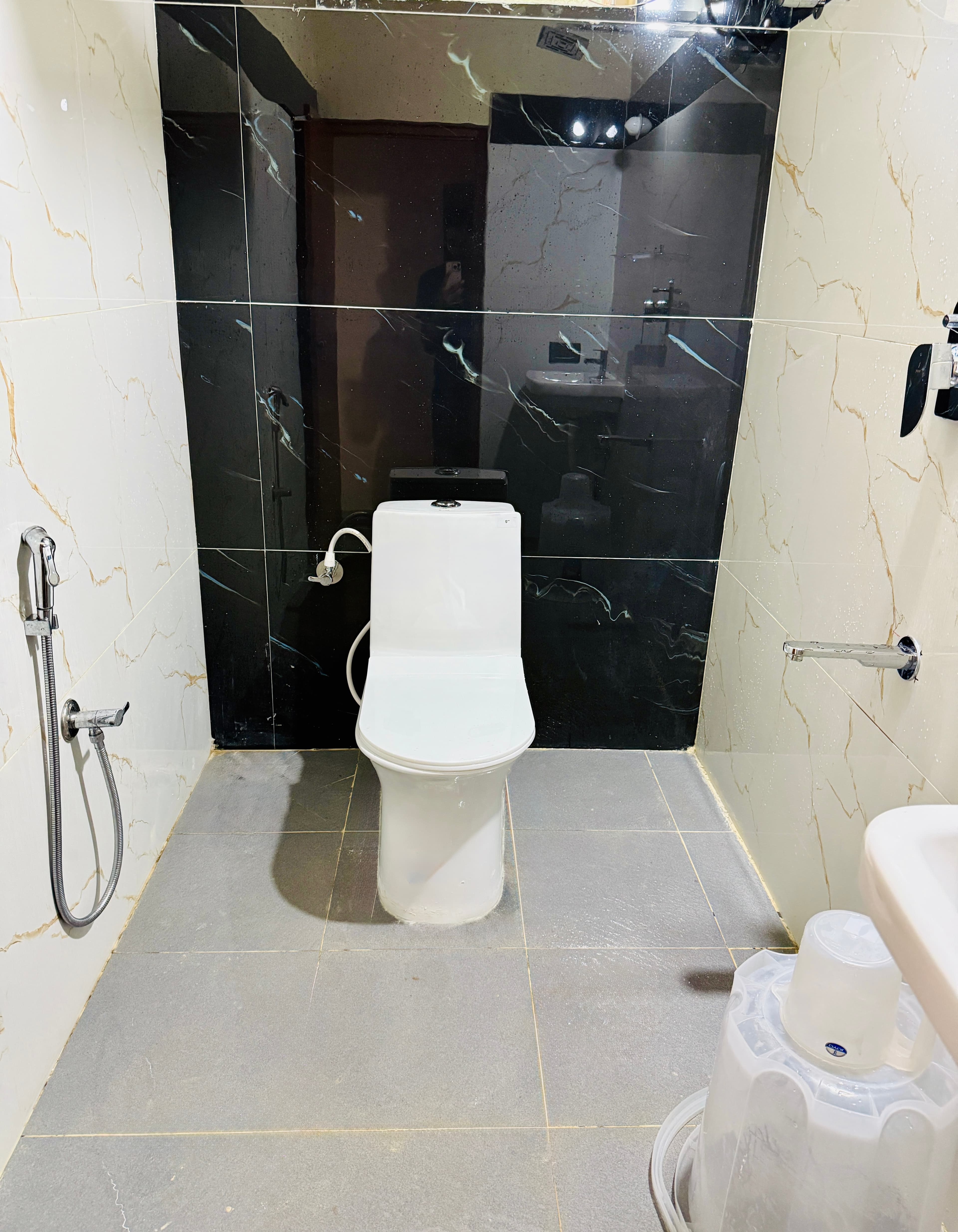 Modern bathroom facilities